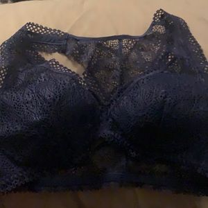 Victoria secret lace blue bralette